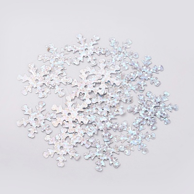 Ornament Accessories Plastic Paillette/Sequins Beads PVC-E001-04-LS02-1