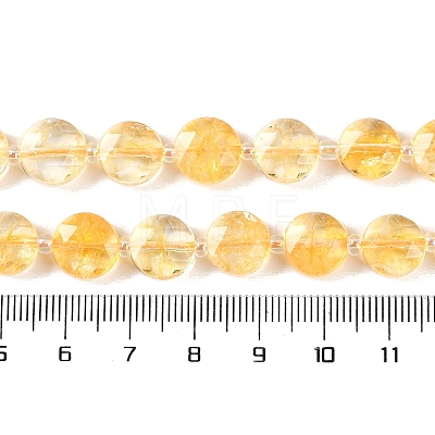 Natural Citrine Beads Strands G-N342-17-1