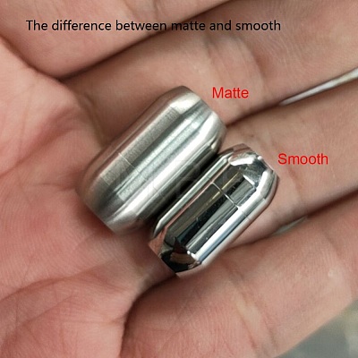 Matte 304 Stainless Steel Barrel Magnetic Clasps with Glue-in Ends STAS-E089-06C-1