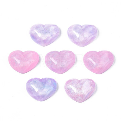 Transparent Resin Cabochons CRES-N031-003A-B13-1