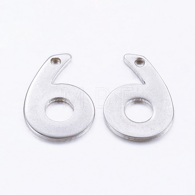 Tarnish Resistant 201 Stainless Steel Pendants LS-STAS-F128-01P-6-1