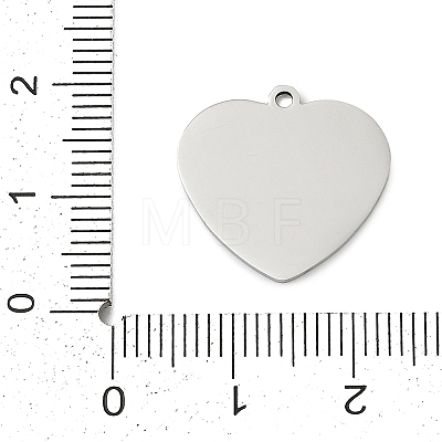 201 Stainless Steel Pendants STAS-F316-40P-02-1