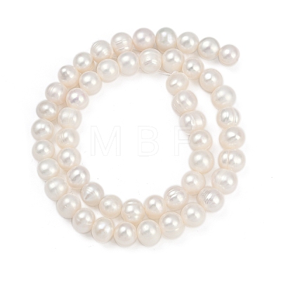 Natural Cultured Freshwater Pearl Beads Strands PEAR-I007-07J-04A-1