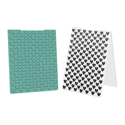 Plastic Embossing Folders DIY-WH0186-01-1