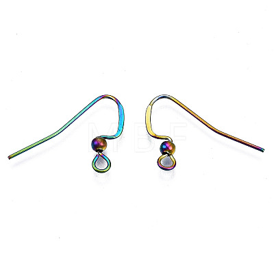 Ion Plating(IP) 304 Stainless Steel French Earring Hooks LS-STAS-S119-013-1