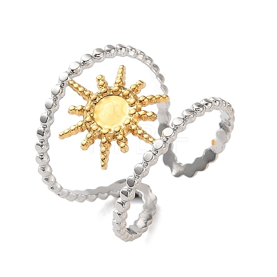 304 Stainless Steel Finger Rings RJEW-P170-02D-G-1