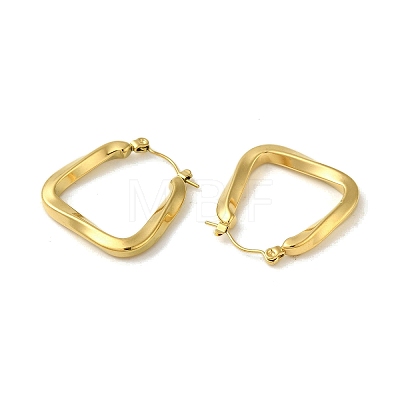 304 Stainless Steel Hoop Earrings for Women EJEW-B054-01G-1