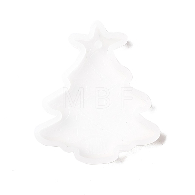 Christmas Tree Pendant Silicone Molds DIY-K054-06-1