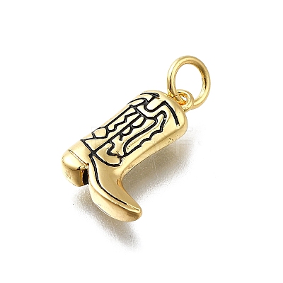 Brass Enamel Pendants KK-K400-50G-01A-1