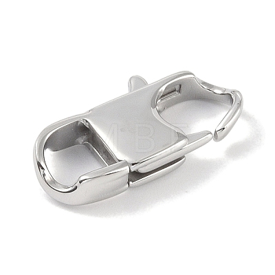 Non-Tarnish 316 Surgical Stainless Steel Lobster Claw Clasp STAS-P362-39P-02-1