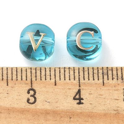 26Pcs Transparency Glass Beads GLAA-Q001-05A-1