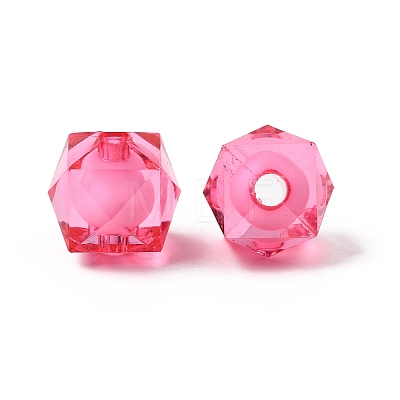 Transparent Acrylic Beads TACR-S112-10mm-18-1