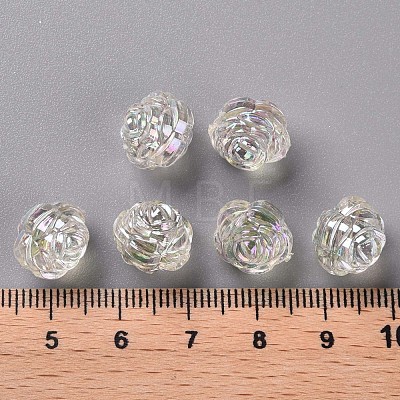 Transparent Acrylic Beads TACR-S154-33C-205-1