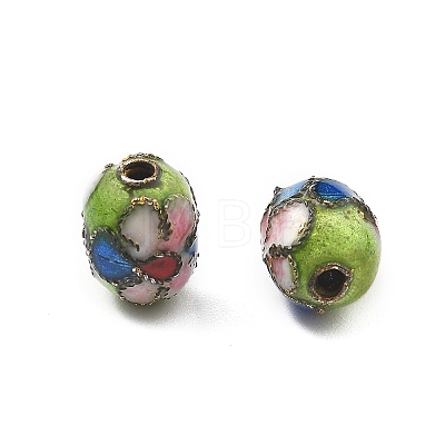 Handmade Cloisonne Beads CLB-Q002-04A-1