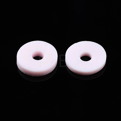 Eco-Friendly Handmade Polymer Clay Beads CLAY-R067-8.0mm-B27-1