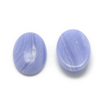 Natural Striped Agate/Banded Agate Cabochons X-G-R415-13x18-16-1
