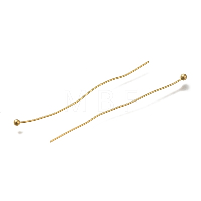 Brass Ball Head Pins KK-H502-03R-G-1