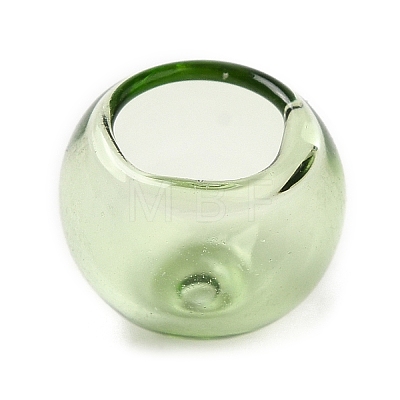 Transparent Glass Bead Cone GLAA-G100-01A-02-1