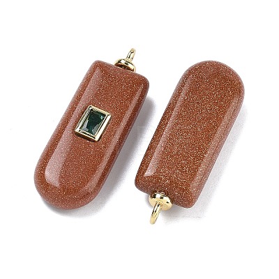 Synthetic Goldstone Pendants KK-C251-01H-02-1