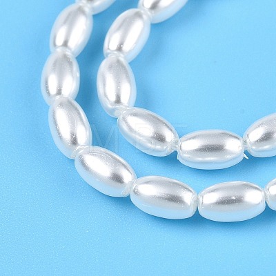 Transparent Spray Painted Glass Beads Strands GLAA-N001-25-1