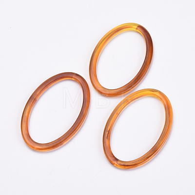Acrylic Link Rings X-OACR-S016-37-1