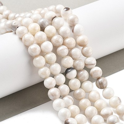 Natural Persian Jade Beads Strands X-G-A255-A02-02K-1