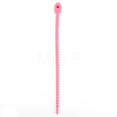 Silicone Cable Ties SIL-Q015-001B-1