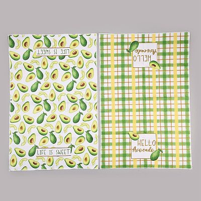 Fruits Print Polyester Kitchen Towels FB-H002-03D-1