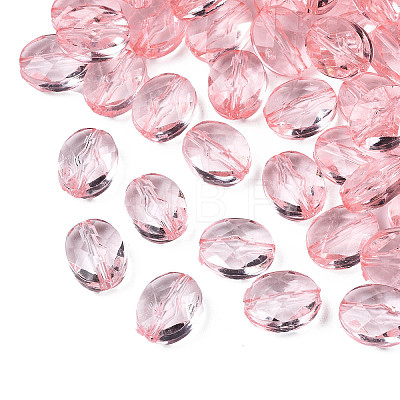 Transparent Acrylic Beads TACR-S154-18A-26-1