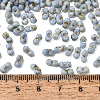 Opaque Glass Beads GL-CBA31A4-02A-1