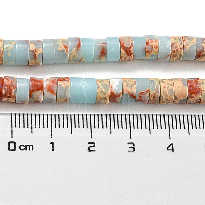 Synthetic Imperial Jasper Dyed Beads Strands G-D077-D01-01E-1