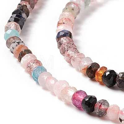 Natural Mixed Stone Beads Strands G-F717-03-1