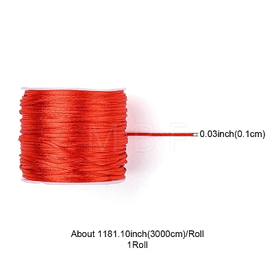 30M Nylon Rattail Satin Cord NWIR-YW0001-04-04-1