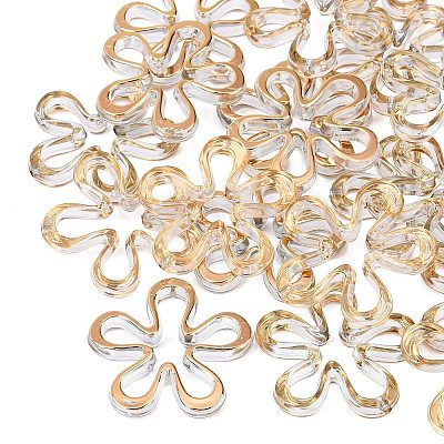 Transparent Acrylic Beads AC-N166-10A-1