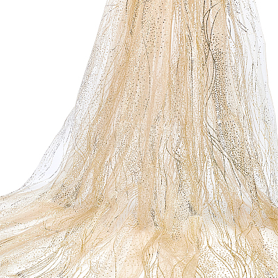 Polyester Paillette Fabric AJEW-WH0481-581A-1