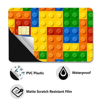 PVC Plastic Waterproof Card Stickers DIY-WH0432-090-1