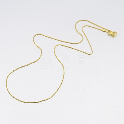 Ion Plating(IP) Herringbone Chain Necklace for Men NJEW-A288B-0.8-G-1