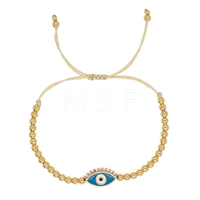 Colorful demon eye lash bracelet for women TG4711-5-1