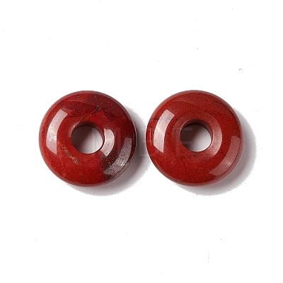 Natural Red Jasper Pendants X-G-E135-03L-1