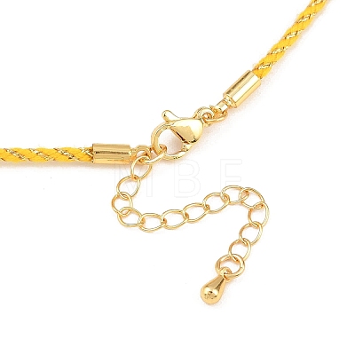 2MM Nylon Braided Cord Necklace Making MAK-A019-02G-20-1