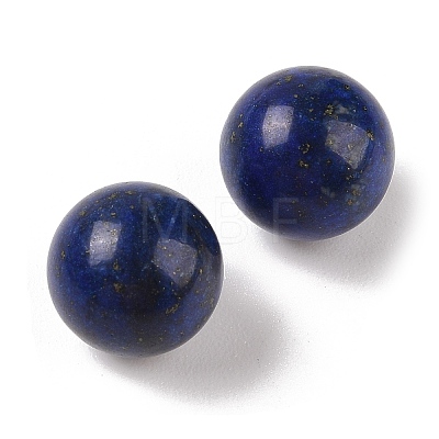 Natural Lapis Lazuli No Hole Sphere Beads G-K353-04B-10-1