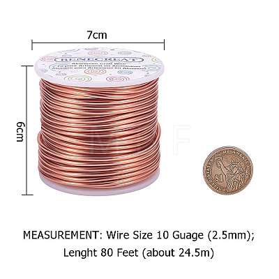 Round Aluminum Wire AW-BC0001-2.5mm-04-1