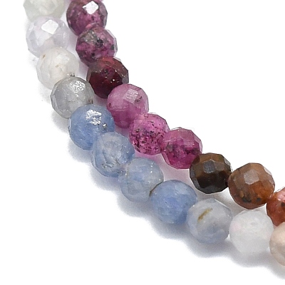 Natural Tourmaline Beads Strands G-P457-A01-14E-1