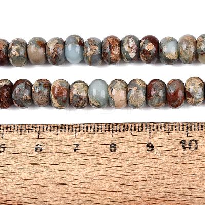 Natural Shoushan Stone Beads Strands G-Q606-98-1