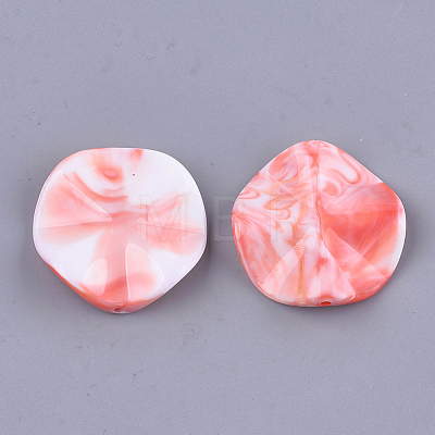 Acrylic Beads OACR-S031-12-1