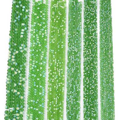 Transparent Glass Beads Strands EGLA-A044-T2mm-MB11-1