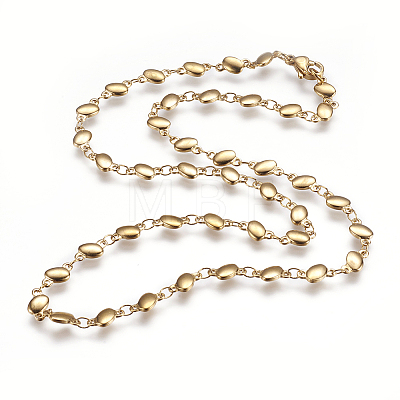 304 Stainless Steel Chain Necklaces STAS-P164-03-1