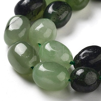 Natural Malaysia Jade Beads Strands G-P528-N03-01-1
