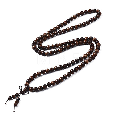 Mala Bead Bracelet X-WOOD-T030-02-1