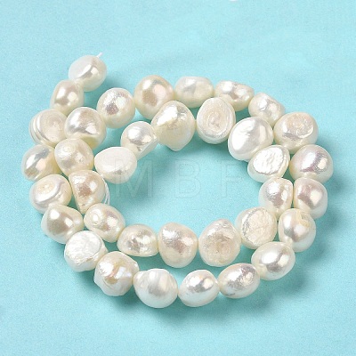 Natural Cultured Freshwater Pearl Beads Strands PEAR-E017-19-1